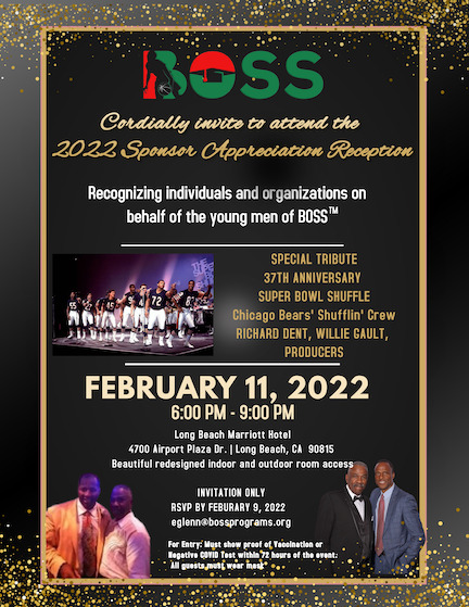 BOSS Super Bowl Cocktail Party & Sponsor Appreciation 2022